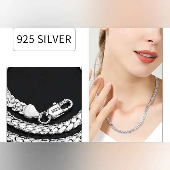 Sterling silver necklace - Picture 6 of 8